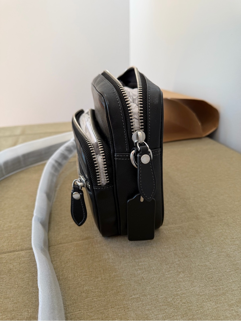 NWT Coach Dakota Shoulder Crossbody Black Bag - Picture 5 of 16